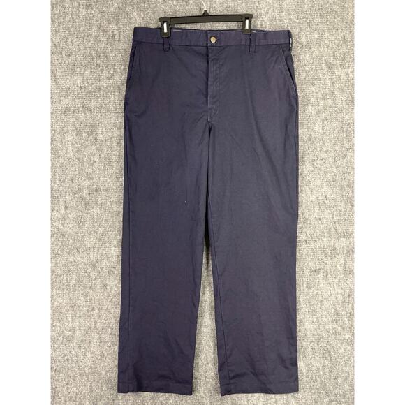 ARAMARK‎ PANTS MENS 40 NAVY FR FLAME RESISTANT WESTEX WORKWEAR - Picture 1 of 13